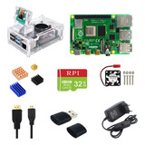 Kit Raspberry Pi 4 De 2 Gb, 4 Gb, 8 Gb, Cámara De 5 Mp+acríl