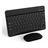 Teclado Bluetooth + Mouse Sem Fio Para Sams Galaxy Tab S7 Fe