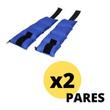 Par De Pesas Tobilleras Muñequeras Mir 1 Kg X 2 Pares