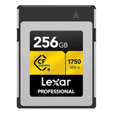 Cartao De Memoria Lexar Professional Gold S 256gb Type B