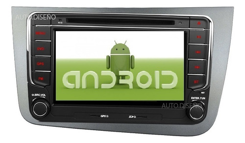 Seat Leon 2006-2013 Dvd Gps Wifi Android Bluetooth Rádio Usb
