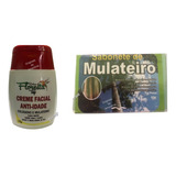 Mulateiro Creme Facial + 10 Sabonetes Mulateiro - O Original