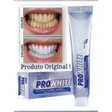 Gel Dental Clareador Pro White Previne E Combate As Manchas