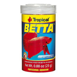 Tropical Betta 100ml Alimento Para Bettas Y Peces Tropicales