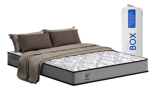 Colchão Casal Espuma D33 A Vácuo Night And Day Gray(138x20)-