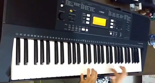 Organteta Yamaha Psr 373 Autoaprendizaje, Atril, Adaptador