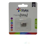 Memoria Stylos Flash Usb 32gb S T125 2.0 Metal Mini