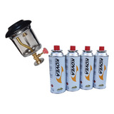 Farol Sol De Noche + 4 Cartuchos De Gas 227gr. Envío Gratis