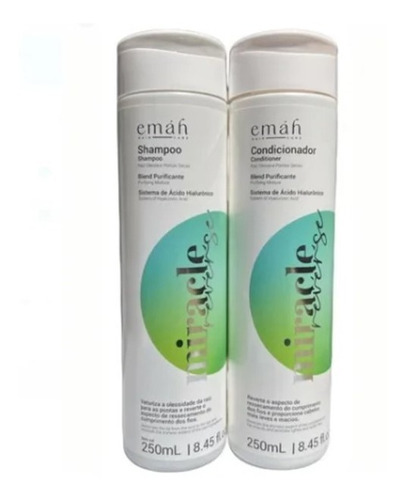 Emah Kit Reverse Sh 250ml + Cond 250ml Controle Oleosidade