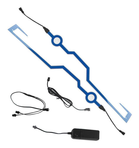 Led Decorativa Azul Para Cascos 12v