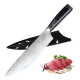 Cuchillo De Chef 8 Pulgadas Japonés: Cuchillo De Chef De Ch