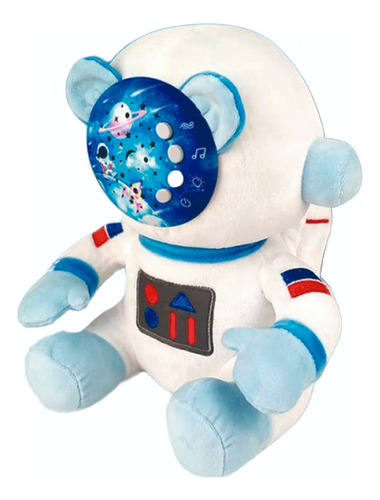 Peluche Astronauta, Melodías De Cuna Mini Lampara