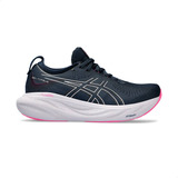 Tenis Para Mujer Asics Gel-nimbus 25 Color French Blue/lilac Hint - Adulto 7 Us