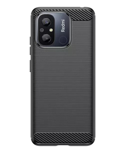 Funda Tpu Antigolpe Carbono Para Xiaomi Redmi 12c