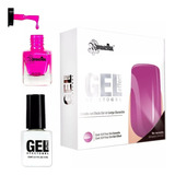 Esmalte Uñas Efecto Gel Seca Sin Lampara Fresh Grape