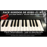 Sonidos De Korg 01 Wfd Para Korg Kross2 Y R Xps10 (samples)