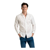 Camisa Hombre Brooksfield Algodón Poplin Slim Fit Moda 3542b