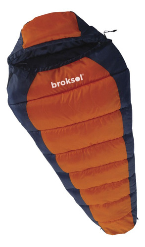 Bolsa De Dormir Broksol Malva 450 Camping Termica -10° Carpa