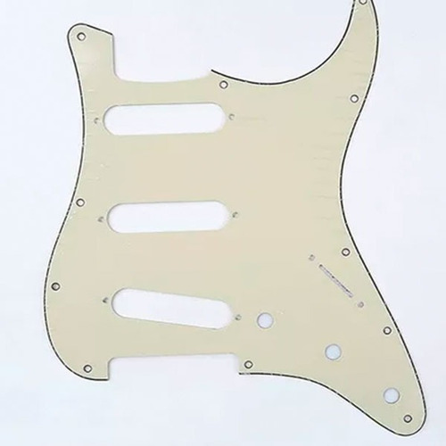Pickguard Cool Parts Pst01sss Strato 3 Simples Tricapa Parch