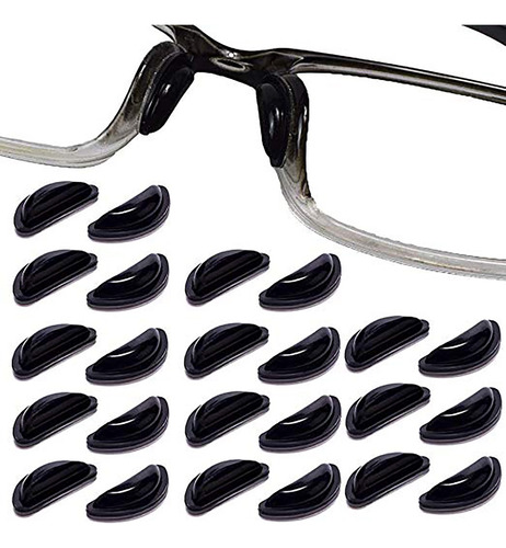 Soporte Nasal De Silicona Hueco Para Gafas (12 Pares)