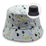 Bucket Hat Reversible Manchas Print Colores Varios 
