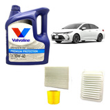 Kit Service 3 Filtros + Aceite 10w40 Toyota Corolla 1.8