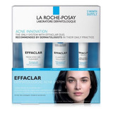 Set De 3 La Roche-posay Effaclar Tratamiento Acné 3 Pasos