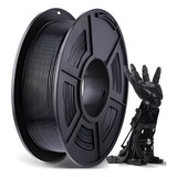 Filamento Para Impresora 3d De 1.75mm Y 1kg Black +/-0,02