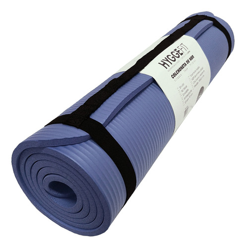 Colchoneta Mat Nbr 10mm Antideslizante Yoga Fitness Pilates