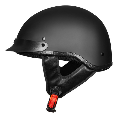 Casco Motocicleta Chopper De Media Cara Certificado Ilm