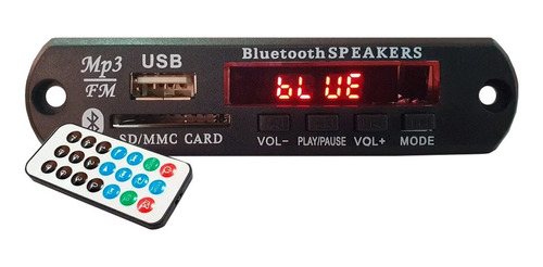 Kit 3 Placa Mp3 Player P Caixa Ativa Usb Sd Bluetooth Bt Fm