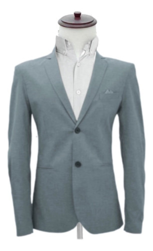 Saco Blazer Slim Fit Tela Premium Algodón Envío Gratis