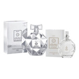 Colônia Eliana Diamante 100ml + Eliana Cristal 25ml Jequiti