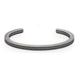 Pulseira Bracelete Masculino Viking Bali Aço Cirúrgico Prata