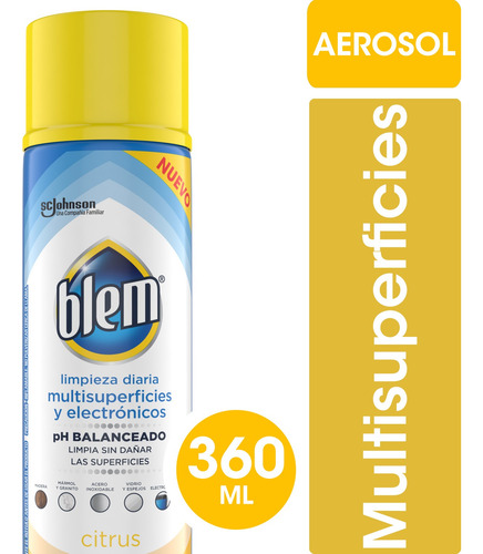 Blem Multisuperficies Y Electronicos Aero 360ml - Citrus