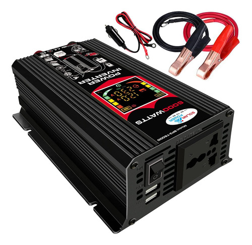 Potente Inversor Corriente 6000 W Multifuncional