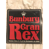 Vinilo 3 Discos Bunbury Gran Rex Único 