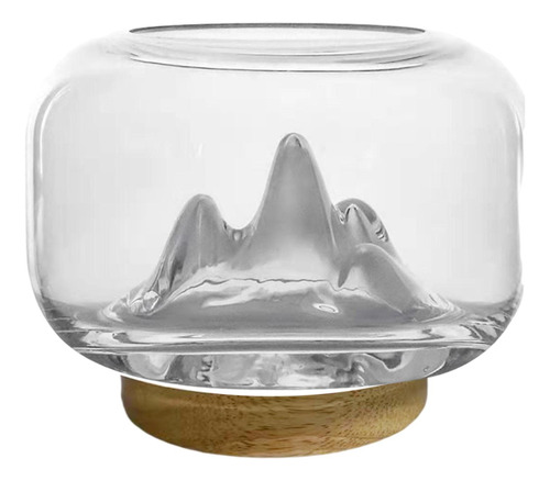 Aquário Tanque Light Base Pequeno Aquário Snow Mountain Fish