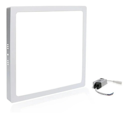 Kit 10 Plafon Luminaria Led Sobrepor 36w 40x40 Painel Bivol