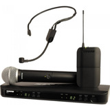 Sistema Inalám Shure Blx1288/p31 Mic De Mano Y De Diadema 