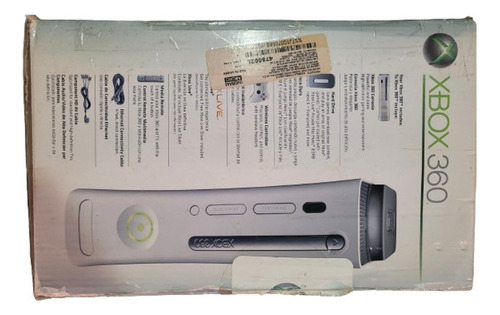 Caja Original Xbox 360 Fat Con Manuales Y Extras