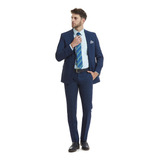 Traje Hombre Dos Botones Recto Slim Fit Vittorio Forti,