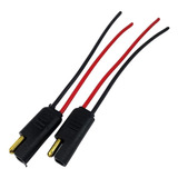 Conector Home Teather 2 Vias Emborachado Com Fio 1,5mm Preto