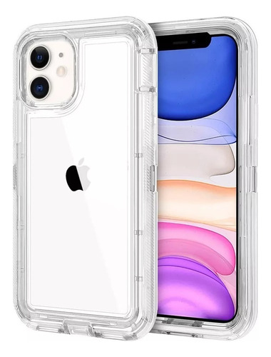 Funda Para iPhone Protección 360 Uso Rudo Resistente Caidas