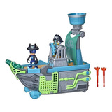 Juego De Acción Pj Masks Sky Pirate Battleship - J Fr80mn