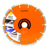 Disco Diamantado 7 PuLG. Aliafor Ls-c Laser Concreto 180mm Color Naranja