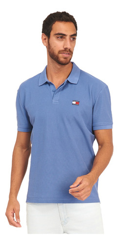 Playera Polo Tommy Jeans Para Hombre Dm0dm18982