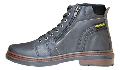 Bota Coturno Masculina Com Zíper Caterpillar 0860