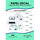 Papel Decal Modelismo Calcomania Uñas Cerámica Taza 20 Hojas