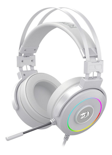 Auriculares Gamer Redragon Chroma Lamia 2 Lunar White Rgb